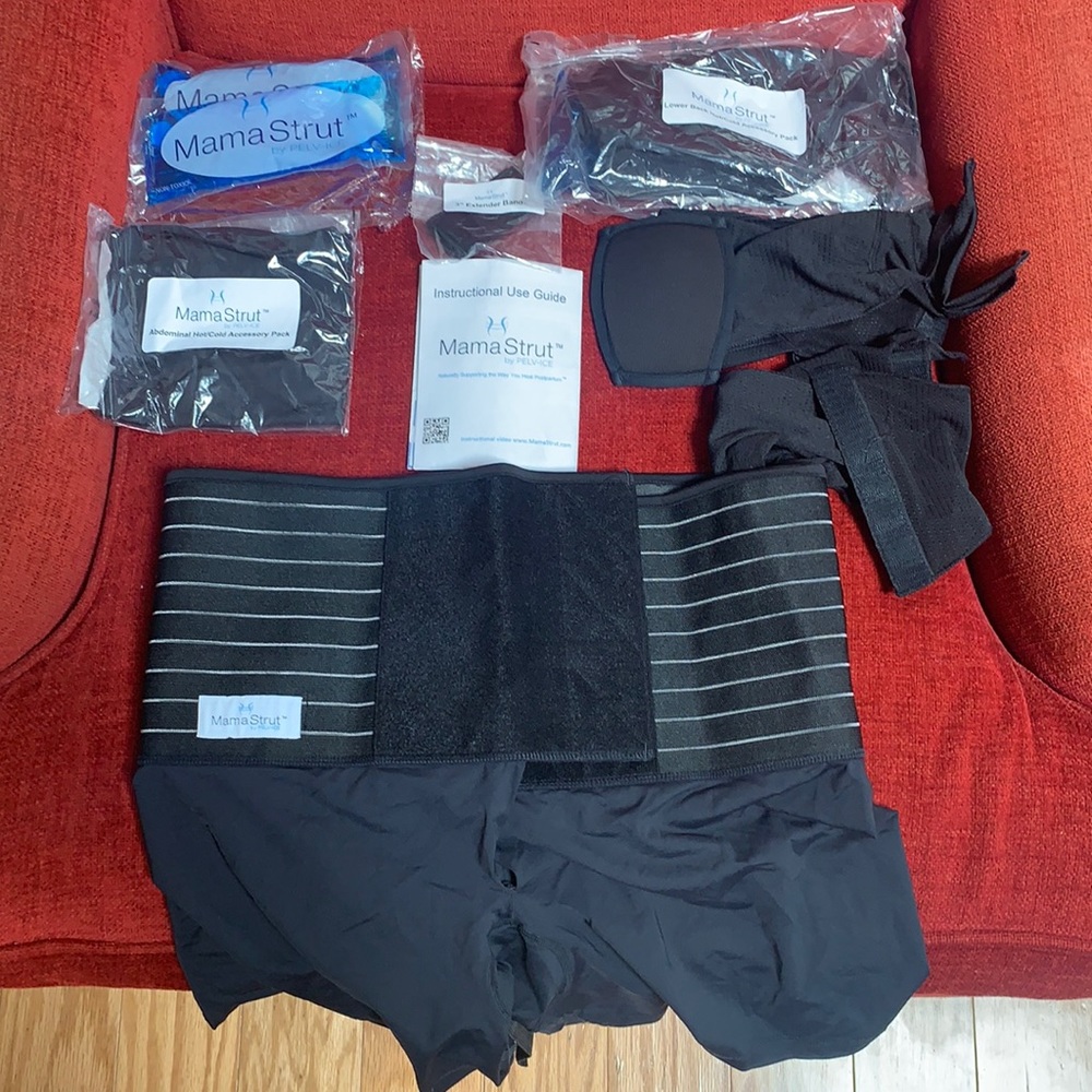 Mama strut postpartum essentials bundle